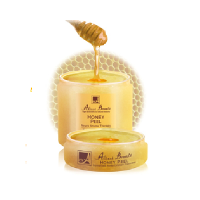 Az Alissi Brontë Honey Peel kristályosított közepesen erős mechanikai méz peeling.