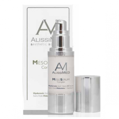 Az AlissiMed MESOSERUM Complex arc- és szemkörnyékápoló szérum egy kimagasló koncentrációjú anti-aging készítmény.